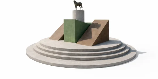 Estatua ecuestre Felipe Ángeles — Intervención urbana, Pachuca Hidalgo