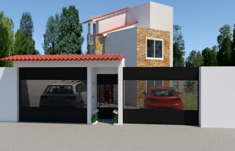 Casa Loma Bonita — Fachada exterior, arquitectura habitacional Pachuca Hidalgo