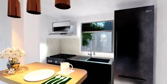 Cocina Alma — Interiorismo residencial, diseño de cocina Pachuca