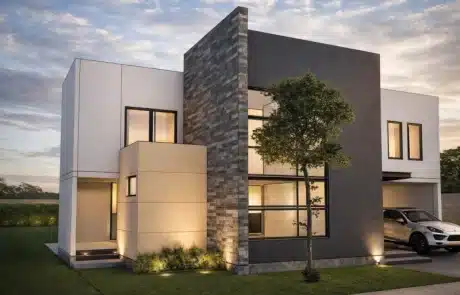 Casa Navarrete — Fachada exterior, arquitectura habitacional Pachuca Hidalgo