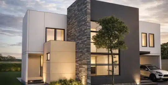 Casa Navarrete — Fachada exterior, arquitectura habitacional Pachuca Hidalgo