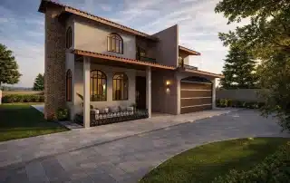 Casa Arbolado — Fachada exterior, arquitectura habitacional Tasquillo Hidalgo