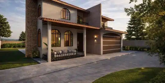 Casa Arbolado — Fachada exterior, arquitectura habitacional Tasquillo Hidalgo