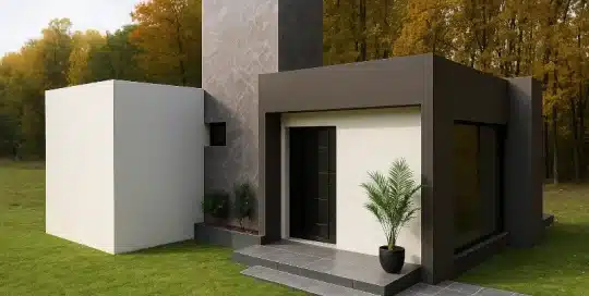 Casa Dalia — Fachada exterior, arquitectura habitacional Pachuca Hidalgo